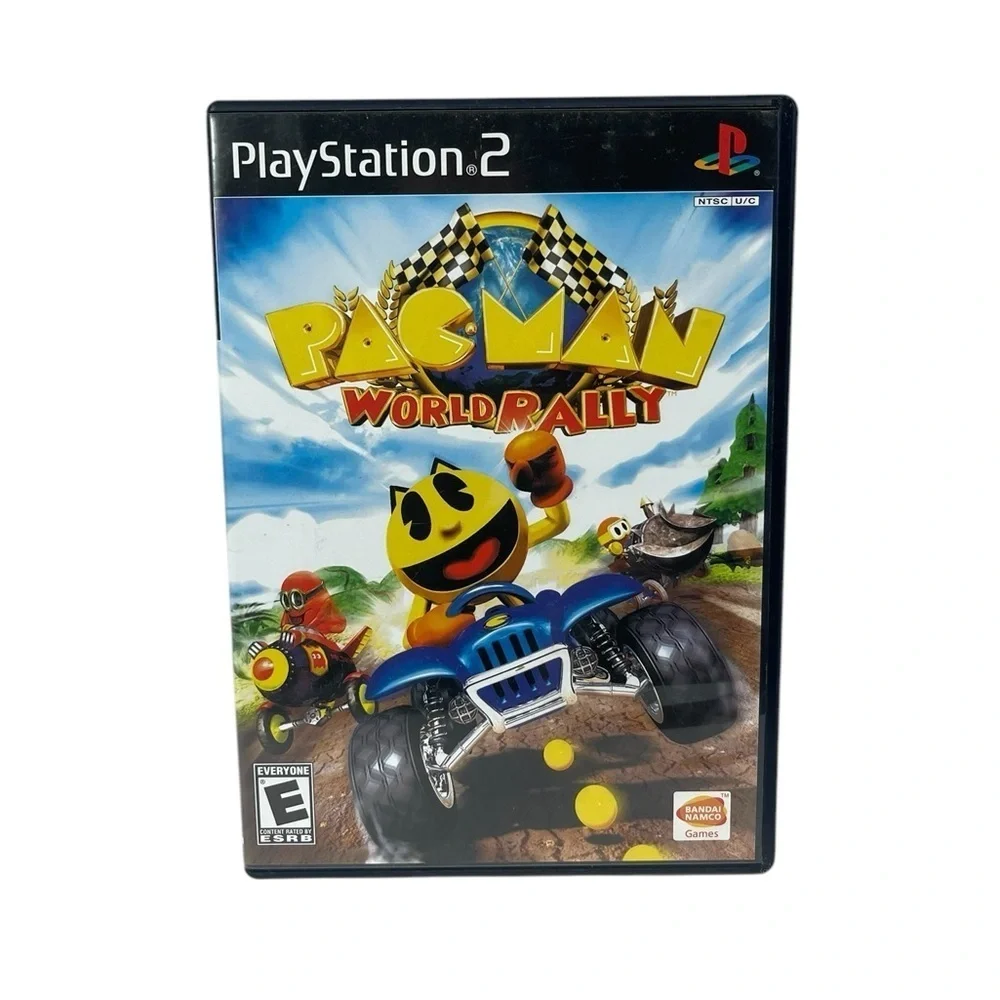 PlayStation 2 PAC Man World Rally Video Game